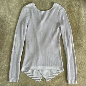 Lululemon Purple Ribbed Sweater